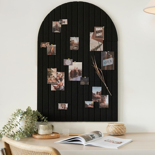 Large arched felt bulletin - large,