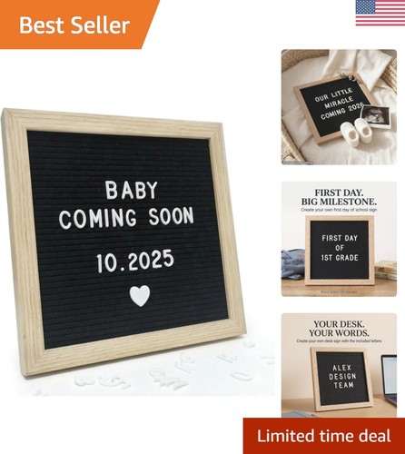 Elegant 10x10 black felt - black,